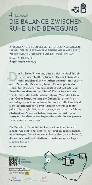 vierte Station des Benediktuswegs