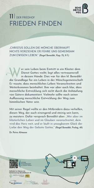 elfte Station des Benediktuswegs