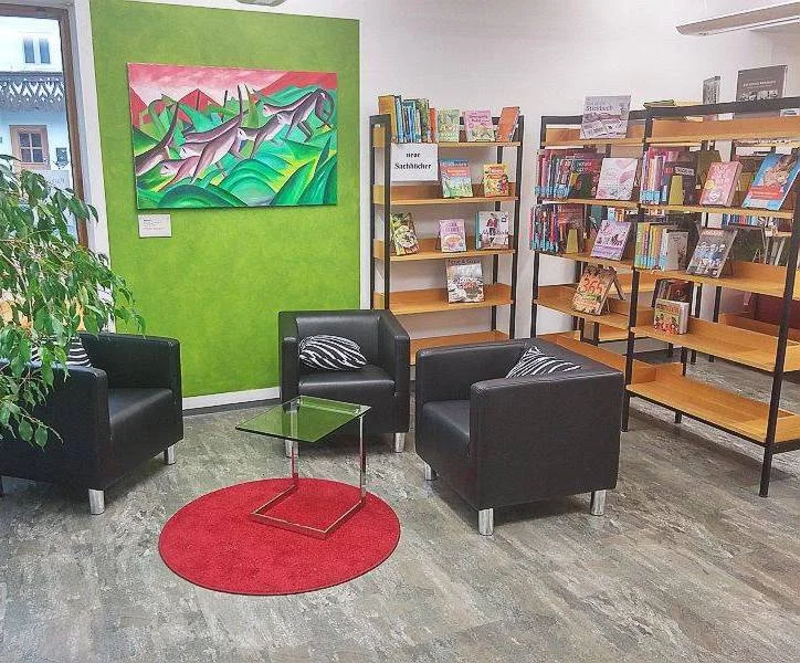 Sitzecke in der Bücherei