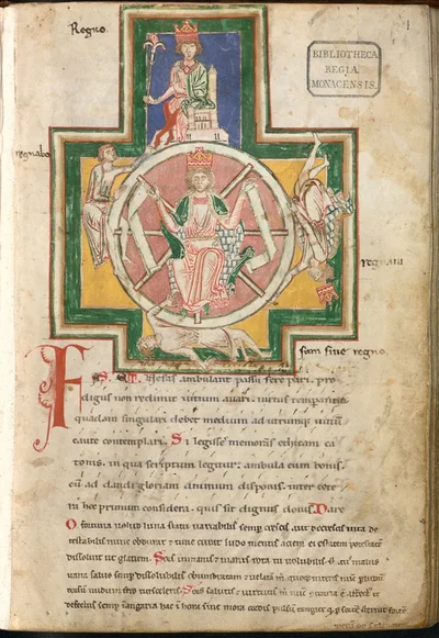 Textblatt der Carmina Burana