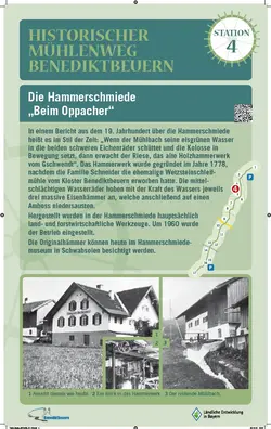 Tafel 4. Station des Mühlenwegs