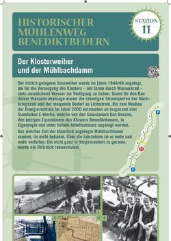 Tafel 11. Station des Mühlenwegs