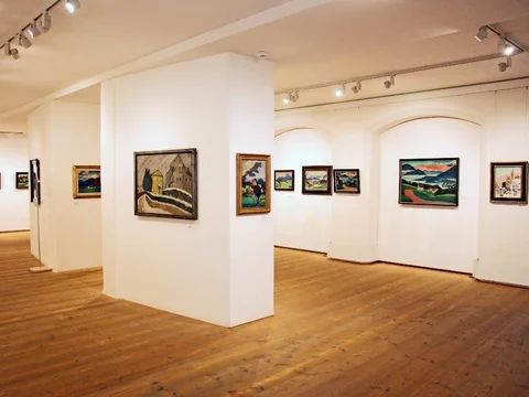 Gemälde von Gabriele Münter im Schlossmuseum