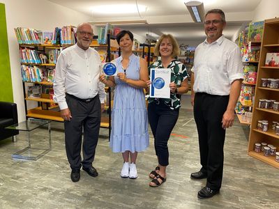 Büchersiegel in Gold