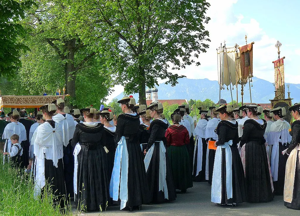 Fronleichnam in Benediktbeuern