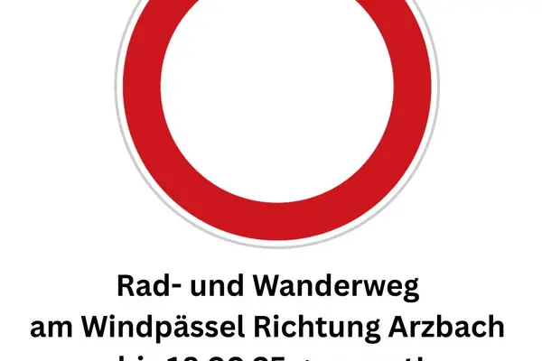 Sperrschild