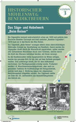 3. Station des Benediktbeurer Mühlenwegs